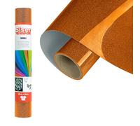 Siser® Twinkle Orange, 30cm x 0,5mt Vinile Termotrasferibile Termoadesivo Glitter Riflettente per la Personalizzazione dei Tessuti, Abbigliamento e Accessori, Hobby creativi, Facile da Tagliare