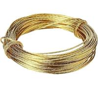 SISI UK Filo per appendere quadri in ottone, cavo per appendere quadri da parete, filo per appendere quadri, cornici per foto, corde in ottone, cornice per specchio da 6 metri, decorazione da appender