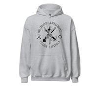SISIDSI DSGN Felpa con Cappuccio La Legione Spagnola Cristo della Buona Morte Design Grafico Originale Religione Forza Fede Potere Esercito Spagna