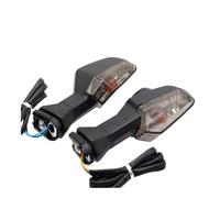 SISIFEIER Indicatori motocicli Compatibile Con Kawasaki NINJA 1000 650 300 Z1000SX Z800 ER6N ER6F ZX6R Indicatore Direzione Posteriore Per Moto(Fumo)