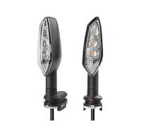 SISIFEIER Indicatori motocicli Compatibile Con Yamaha YZF R1 R6 YZFR1M YZFR1S TMAX 530 DX SX Motociclo Indicatore Direzione Posteriore(Clear)