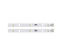 Sisinkal 2 strisce luminose a LED per frigorifero Rongsheng E349766 MDDZ-162A 1629348 DC12V 2W luce bianca fredda 16 cm parti di ricambio compatibili con i modelli Hisense