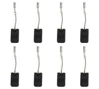 SiSinkal 8 spazzole per motore al carbonio, 5 x 10 x 16 mm, per smerigliatrice angolare Bosch GWS 1000 1100, 1400 10 11 14 15-125, per ripristinare i freni elettrici e risolvere problemi del motore