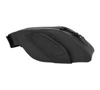 SiSinkal Borsa da sella per bici impermeabile in TPU da 0,25 l, compatta, per bici da strada, MTB, con cinghie a sgancio rapido, colore nero, leggero, antipioggia sotto il sedile