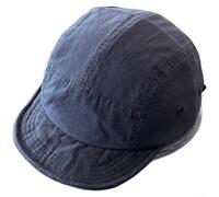 SiSinkal Cappello da baseball in stile giapponese, a tesa corta, per uomo e donna, cappello da sole regolabile in cotone ricamato, per abbigliamento casual all'aperto blu navy (blu navy)