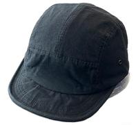 SiSinkal Cappello da baseball in stile giapponese, a tesa corta, per uomo e donna, cappello da sole regolabile in cotone ricamato, per abbigliamento casual all'aperto blu navy (nero)