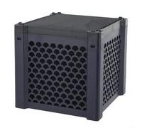 Sisinkal Cavallo Acqua Trough Purificatore Cubo 115mm Acquario Filtro Acqua Carbonio Attivo Pet Potabile Sistema di Purificazione Dell'acqua Blu Guscio di Plastica Facile Pulire