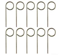 SiSinkal Chiavistello per porta privacy, meccanismo di blocco interno in ferro robusto, per camera da letto, bagno, sicurezza, montaggio semplice, design compatto per porte standard americane, 6 unità