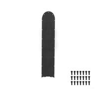 SiSinkal Coperchio inferiore della batteria dello scooter elettrico, compatibile con Xiaomi M365 4Pro, parte di ricambio in plastica impermeabile per modello MAX G30, nero (piastra inferiore della