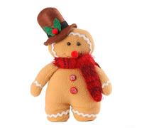 Sisinkal Decorazioni per bambole di Natale, in tessuto felpato, per coppie, ornamenti da scrivania, decorazione per le vacanze, decorazione da tavolo per le festività natalizie, morbida e sicura, per