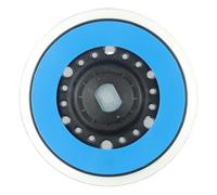 SiSinkal Disco abrasivo da 150 mm, con filettatura M8 a 49 fori, per levigatrice, lucidatrice, compatibile con FLEX