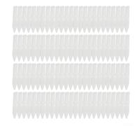 SiSinkal Etichette in plastica per piante da 7,2 cm, per composizioni floreali, toppe per ortaggi, targhette per il nome del vivaio, per registrare i nomi delle piante e le date di semina (100 pezzi)