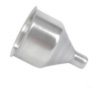 Sisinkal Mini tramoggia portatile in acciaio inox con bordo liscio, per whisky, liquori, accessori da cucina, strumento di trasferimento, bocca piccola, diametro 9 mm (L)