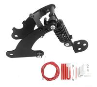 Sisinkal Monopattino elettrico, ammortizzatore a sospensione posteriore, kit ammortizzatore per Xiaomi per M365 1S PRO1 PRO2 Costruzione in acciaio (nero per Pro/Pro2)