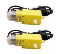 SiSinkal Motoriduttore per Bambu Lab, motore di decelerazione LA001 DC 5 V, motoriduttore ad asse singolo con ingranaggi in metallo ad alta resistenza per accessori di stampa 3D, robotica e progetti