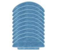Sisinkal Panno di ricambio in microfibra compatibile con robot aspirapolvere MEDION X20 SW+ MD 11415 X21 SW+ MD 11500, accessori per la pulizia del pavimento, blu, confezione da 4 (10 pezzi)