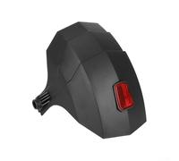 Sisinkal - Paraspruzzi posteriore per scooter elettrico, per modelli Kukirin G3 G4, accessorio di protezione, in plastica nera, design leggero, facile da installare (nero)