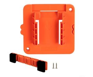 SiSinkal Portabatterie da 20 V compatibile con LBXR20 e LB20, supporto da parete per organizzazione officina BlackDecker, per batterie efficienti e multiple (1 pezzo)