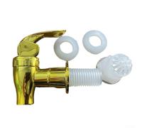 SiSinkal Rubinetto di ricambio per erogatore di bevande per acqua, succo, tè, birra, rubinetto in plastica con uscita di ingresso da 17 mm, controllo semplice della maniglia per liquidi caldi freddi