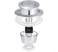 SiSinkal Serbatoio WC a doppio pulsante di ricambio compatibile con valvole Fluidmaster PRO550UK e lo, 20 mm, 40 mm, 50 mm, 60 mm, apertura ABS attuatore cisterna per risparmio idrico per riparazione