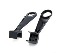 Sisinkal Set di 2 attrezzi per lubrificazione catena moto, con ugello e applicatore a getto, per la manutenzione della catena della bici, in plastica nera, 110 x 28 x 25 mm (C)