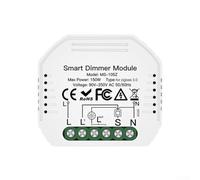 SiSinkal Smart for ZIGBEE - Modulo interruttore dimmer compatibile con Tuya, interruttore di controllo dell'illuminazione wireless tramite telecomando app, soluzione intelligente per l'automazione