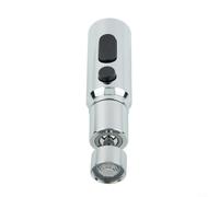SiSinkal Testa spruzzatrice girevole per rubinetto con 3 modalità di risparmio idrico, prolunga per rubinetto da cucina e bagno, per una copertura completa del lavandino, struttura in ABS antiruggine