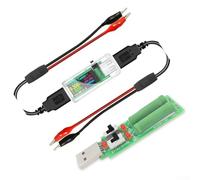 SiSinkal U96 Tester USB DC digitale voltmetro amperometro rilevatore 180 W misuratore di potenza con funzione di carico per analisi di ricarica e controllo delle prestazioni della power bank