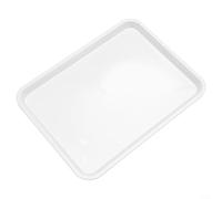 Sisinkal Vassoio da portata rettangolare in melamina antiscivolo, resistente al calore, per ristorante, casa, cucina, sala da pranzo, feste, buffet, servizio di catering, 38,3 x 29 cm