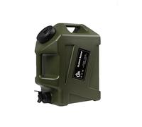 SISKEYCOOC 19L Contenitori per acqua con rubinetto, brocca per acqua senza BPA, serbatoio per acqua verde militare, contenitori multifunzione per lo stoccaggio dell'acqua per campeggio