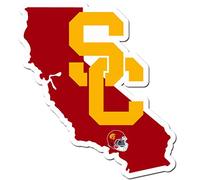 Siskiyou NCAA Home State Decal, Unisex, CHSD53, White, 5 Pollici - 13 cm