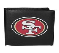Siskiyou Spors Tampa bay Buccaneers bi-Fold Portafoglio Grande Logo, Unisex, FBIL075, Nero, L