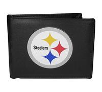 Siskiyou Spors Tampa bay Buccaneers bi-Fold Portafoglio Grande Logo, Unisex, FBIL160, Nero, L