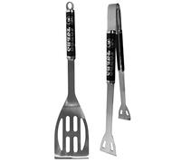 Siskiyou Sports NFL San Francisco 49ers - Set per barbecue, 2 pezzi, colore: nero