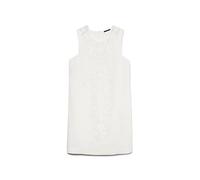 Sisley Dress 4ehxlv05v NAN, Bianco, 44 Donna
