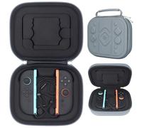 sisma Custodia rigida per Joycon 2 con Laccetto, Custodia protettiva per riporre e trasportare Controller Originale Switch 2, Grigio