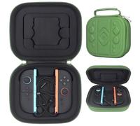 sisma Custodia rigida per Joycon 2 con Laccetto, Custodia protettiva per riporre e trasportare Controller Originale Switch 2, Verde