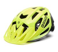 BRIKO briko casco giallo da uomo e donna in materiale sintetico da ciclismo e bici | Briko L