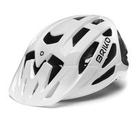 BRIKO briko casco bianco da uomo e donna in materiale sintetico da ciclismo e bici | Briko M