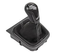 SISS Set completo di pomello del cambio e telaio per VW Golf 5, Golf6, Jetta 2005-2014, EOS, Scirocco a 6 marce, colore nero