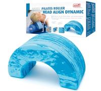 SISSEL 310101, Pilates Roller Unisex - Adulto, Blu Marmorizzato, 25.5 x 14 x 12 cm