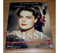 Sissi La Trilogia Restaurata 3 Film Blu-Ray + Cartoline Nuovo