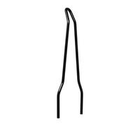 Sissy bar new old school. largo, nero fits all harley-davidson Westland customs