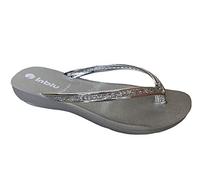 SISSY INFRADITO MARE BAMBINA CON STRASS COMODO LEGGERO ARTICOLO INBLU SY-48 (Argento, numeric_33)
