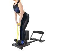 Sissy - Panca pieghevole per squat, con fasce per il fitness, per l'allenamento addominale, per la casa, l'ufficio, la palestra