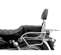 Sissybar senza portapacchi cromato per Suzuki LS 650 (1986-1996)
