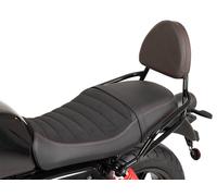 Sissybar senza portapacchi nero/marrone per Moto Guzzi V7 Stone Special Edition