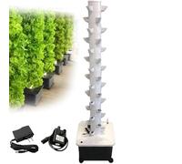 Sist-ema Di Piantagione Idropo-nica Del Giardino A Torre , Giardino A Torre Aeroponica Verticale , Può Coltivare 45 Piante , Con Pompa Dell'Acqua , Coltivazione Fuori Suolo Di Frutta E Verdura A Casa