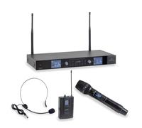 SIST. TRUE DIVERSITY UHF DUAL SOUNDSATION WF-U2602HP 1 TX MANO, 1 TASC+HEADSET 6