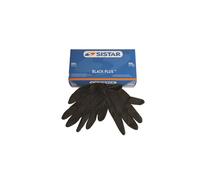 SISTAR 551.2755.M BLACK PLUS GUANTI MONOUSO LATTICE NERO TAGLIA M